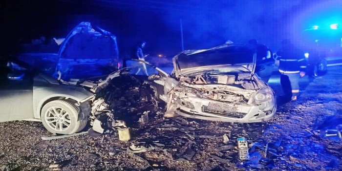 Kahta-Siverek yolunda kaza: 1’i ağır 5 yaralı